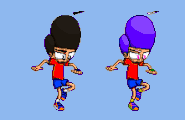 Andy's double jump animation.