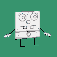 DoodleBob's idle animation