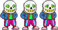 Sans idle all.gif (222 KB) Sans idle animations