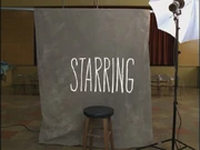 Beginning of the star credits.
