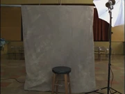 The set of the opening credits.
