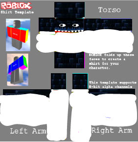 roblox-shirt-template-transparent-3 - Roblox