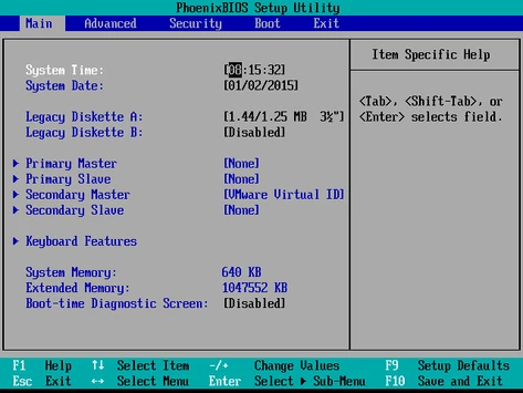 Enter-bios-8-s1-m1-3