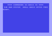 C64 Boot Screen
