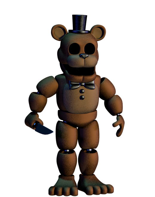 UCN Fredbear over Burntrap [Five Nights at Freddy's Security