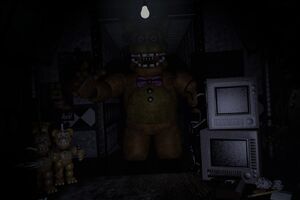 Fredbear hallway