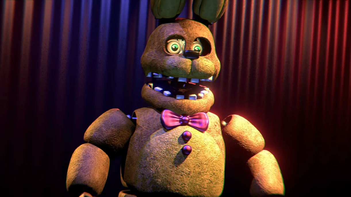 R.i.p. fredbear e springbonnie 😑😢