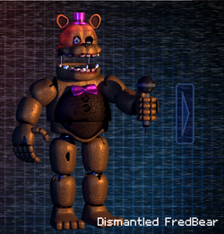 Dismantled SpringBonnie, Fredbear's Fright Wiki