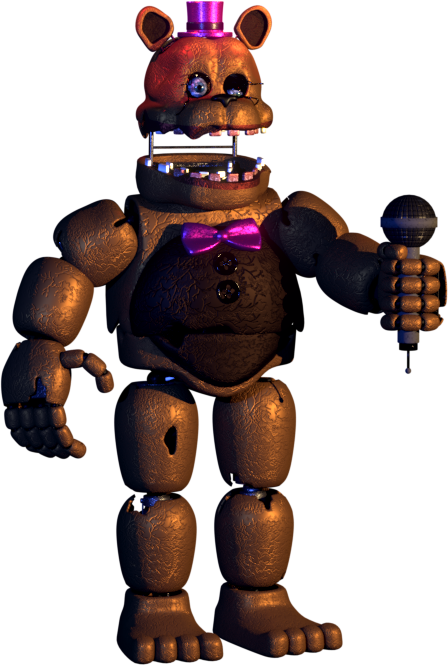 Dismantled Fredbear is an antagonist and the main attraction of