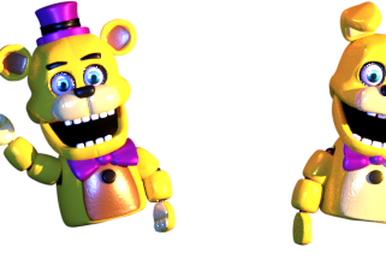 Dismantled Fredbear is an antagonist and the main attraction of