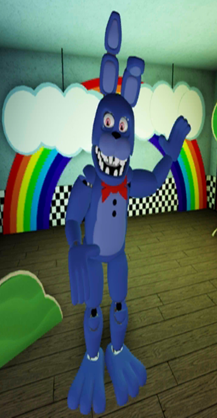 Playing as NIGHTBEAR in Fredbear's Mega Roleplay Roblox 