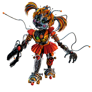 Fnaf scrap baby plush shop
