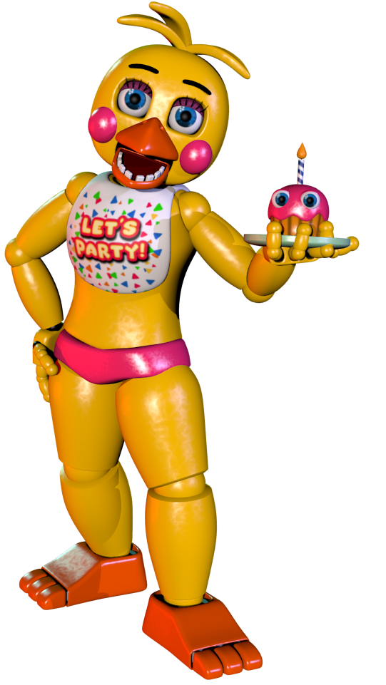 Fredbears Pizzeria Management Wiki - Full Body Chica Fnaf Png