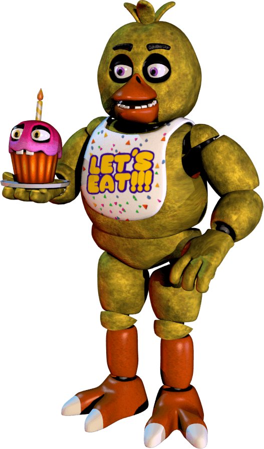 Fredbears Pizzeria Management Wiki - Full Body Chica Fnaf Png