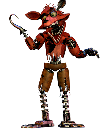 FNAF 2 Withered/Phantom/Un-Withered Foxy : r/fivenightsatfreddys