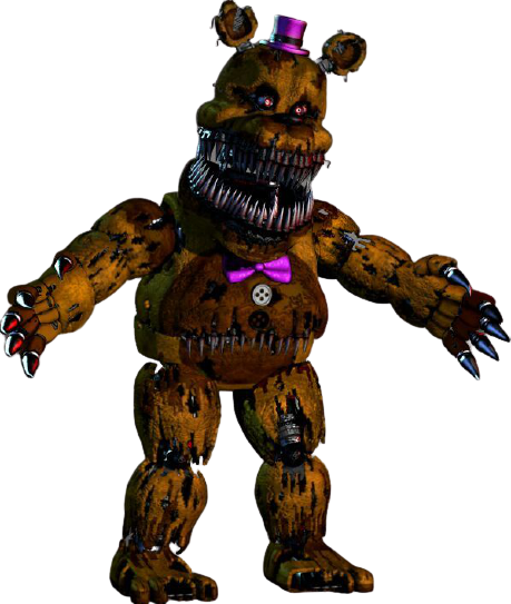 Report Abuse - Nightmare Fredbear. Full Size PNG HD wallpaper