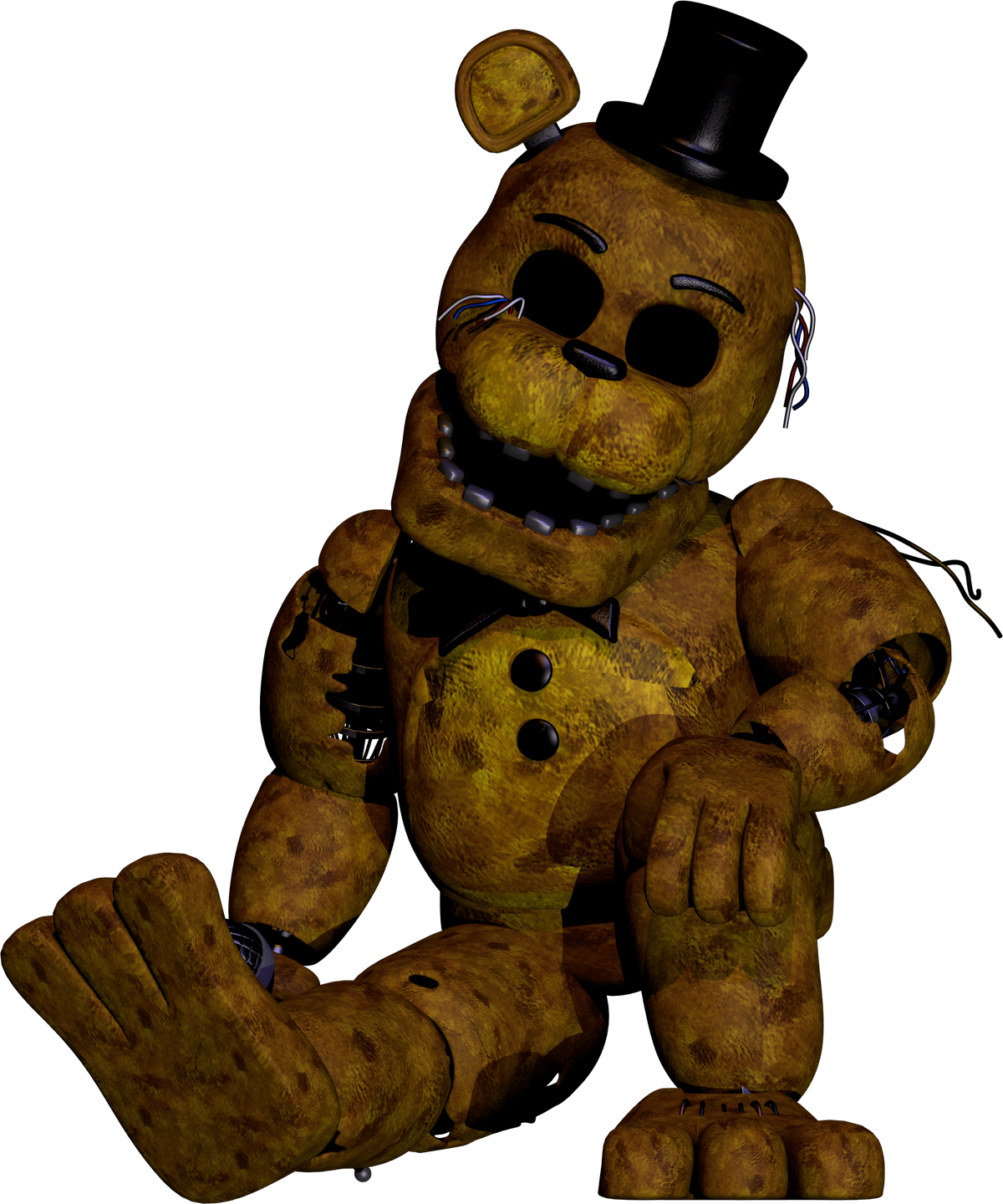 Withered Golden Freddy, Five Nights at Freddy's 2 Wiki