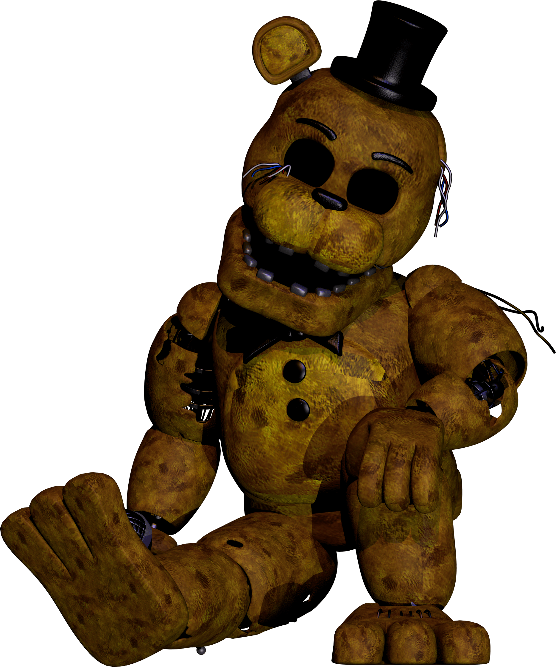 Why Golden Freddy is NOT Fredbear and what the REAL one looks like