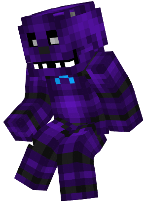 FNaF: 2 - Shadow Freddy Minecraft Skin