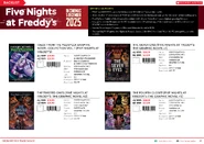 FNaF graphic novels in Scholastic Australia December 2025 trade parade.