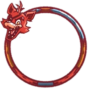 Foxy avatar frame.