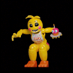 FNAFB WITHERED TOY CHICA JUMPSCARE on Make a GIF