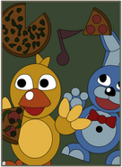 Chica & Bonnie Poster