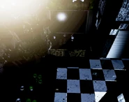 Springtrap en la sala.