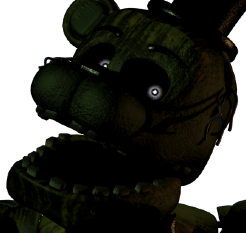 Phantom Foxy animatronic from Five Nights at Freddy's 3.