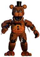 Model Withered Freddy'ego w "The Freddy Files".