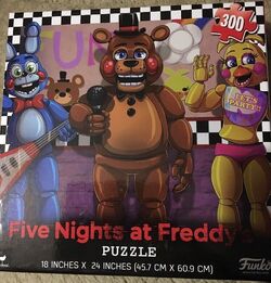 Solve FNAF - Fnaf AR Fanta Drinks Animatronics jigsaw puzzle online with 45  pieces