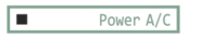 Icono del Power A/C desactivado.
