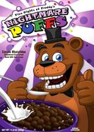 Freddy Fazbear Nightmare Puff.