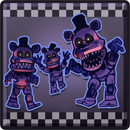 Nightmare Freddy's Freddles in the Your Special Day! achievement.