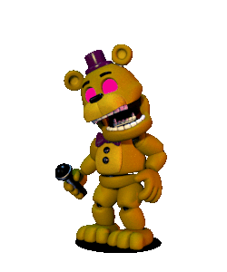 Nightmare Fredbear, FNaF World Wikia