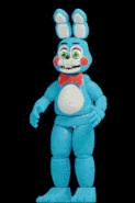 Toy Bonnie shutting down upon opening the CPU menu, animated.