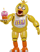 One of Chica's stalk poses.