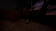 Recovery Team 012 member crushed under a shelf.
