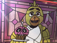 Chica's stained glass.