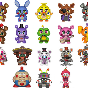 Mystery Minis Five Nights At Freddy S Wiki Fandom Go follow my instagram @ andiematronic like bearded dragons? mystery minis five nights at freddy s