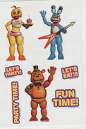 Toy Bonnie render in FNaF stickers.