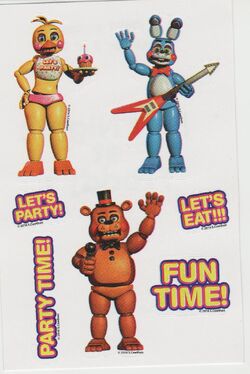 Toy Freddy - Five Nights at Freddy's 2 - Fnaf - Sticker