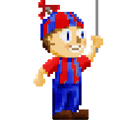 Balloon Boy al iniciar Balloon Wold.