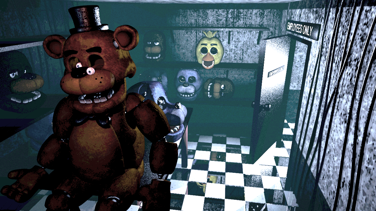 Five Nights at Freddy's 4 Full Playthrough Nights 1-6, Minigames, Endings,  Extras + No Deaths! (NEW) 