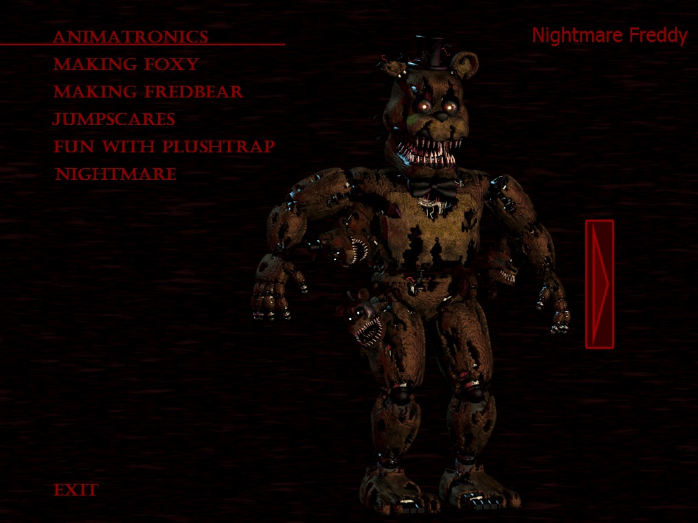 Five Nights at Freddy's - FNAF 4 - Nightmare Foxy - Fredbear - Posters and  Art Prints