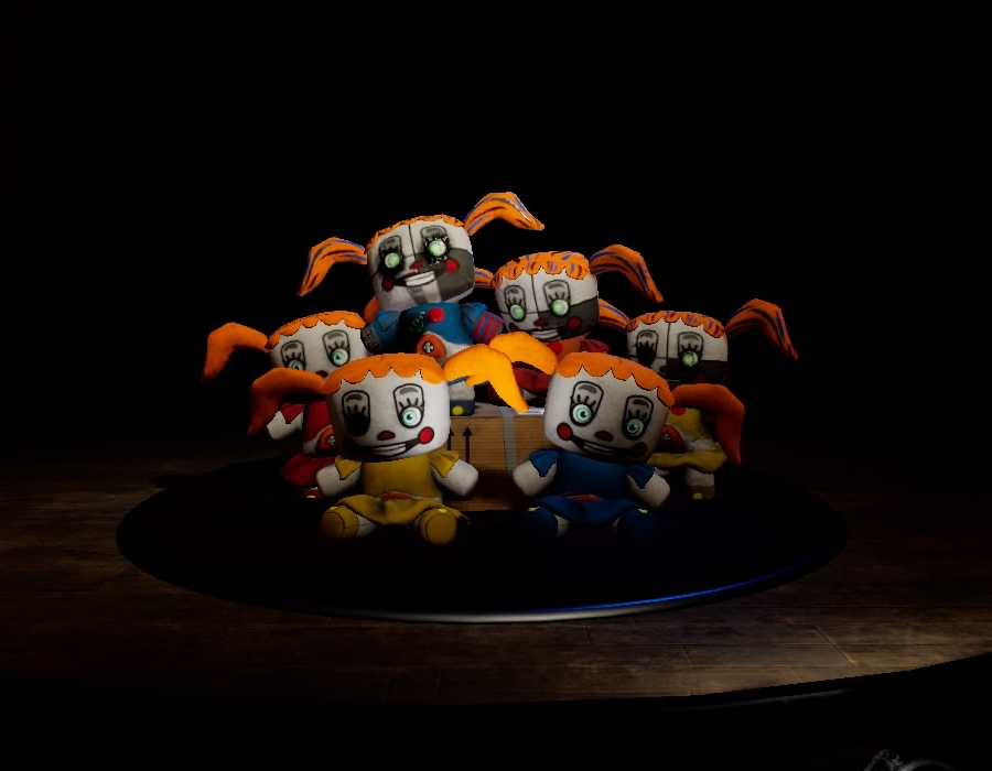 plush baby fnaf help wanted