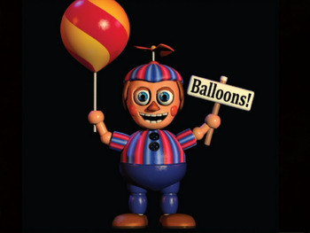 FIVE NIGHTS AT FREDDY'S 2 - BALLON BOY ;_; (NIGHT 2) 