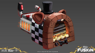 Freddy's Pizza Cannon weapon artwork.
