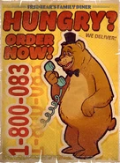 A poster advertising Fredbear's Family Diner.