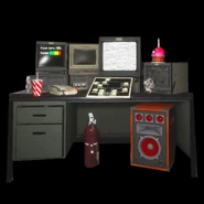 Office desk.